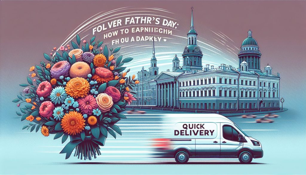 Доставка цветов к Дню отца с доставкой по СПб: как оформить быстро