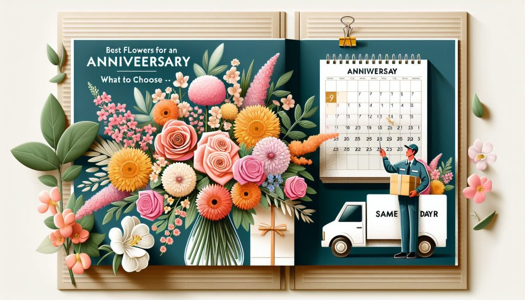 Лучшие цветы к Годовщине с курьером в тот же день — что выбрать