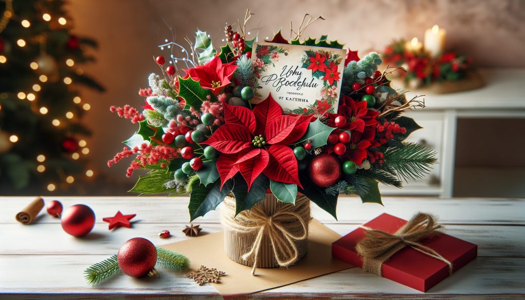 Гид по букетам к Рождеству: для клиента