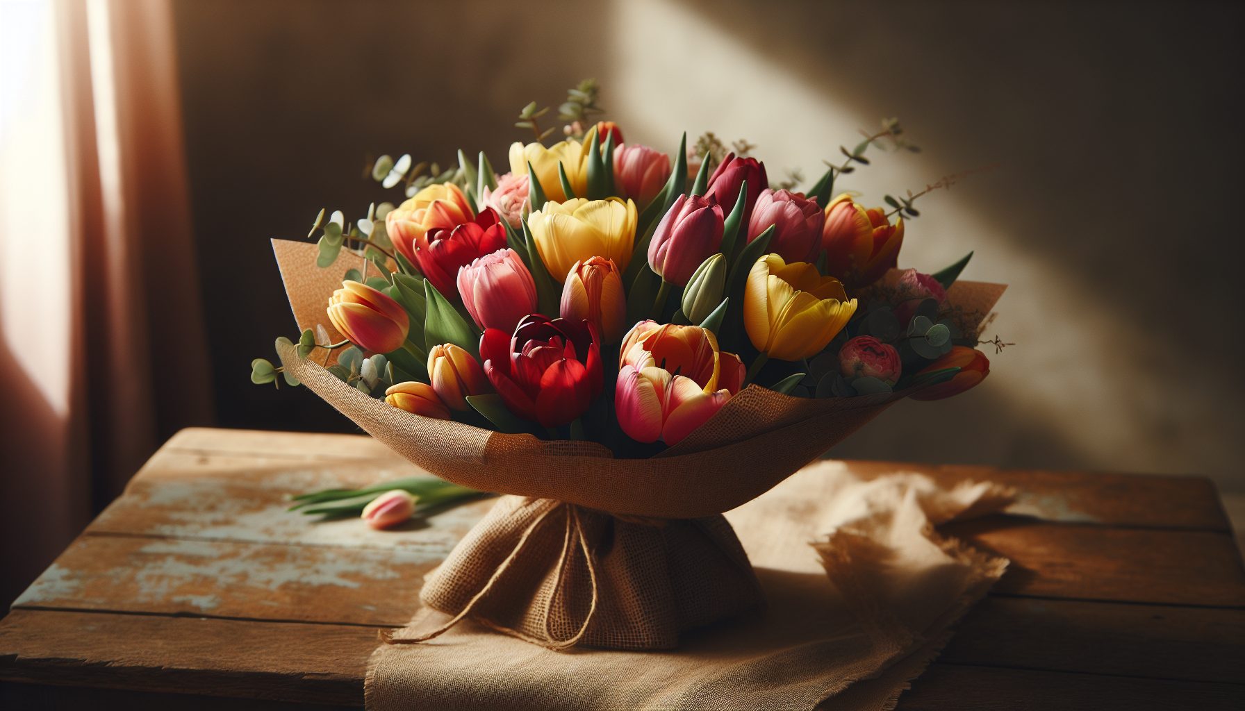 Лаконичные тюльпаны и их магия