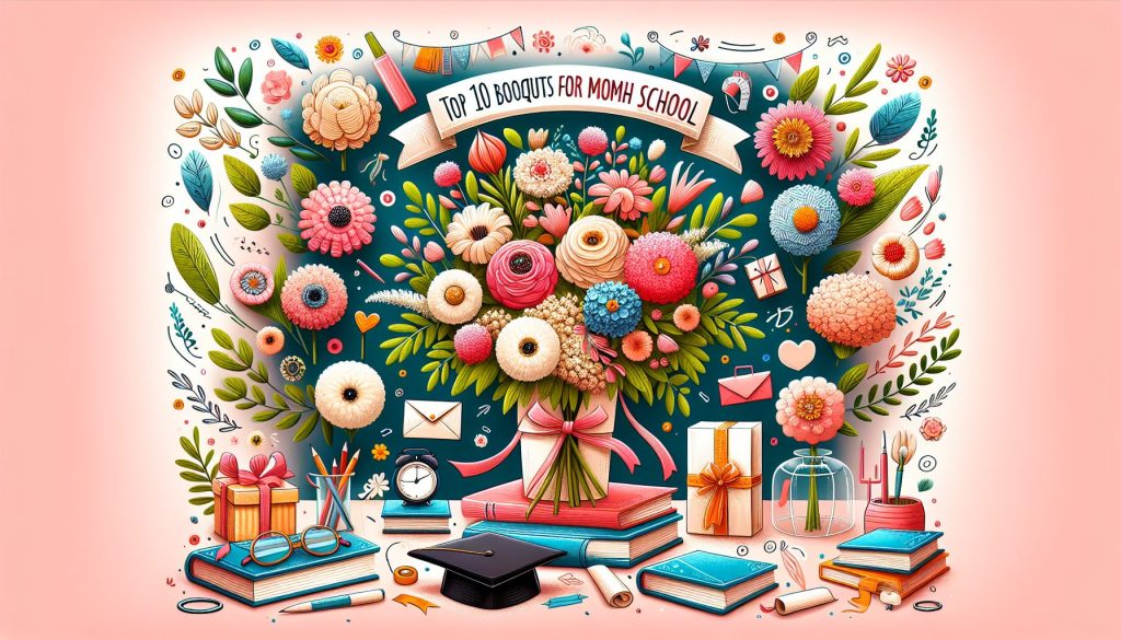 ТОП-10 букетов для мамы к Последнему звонку