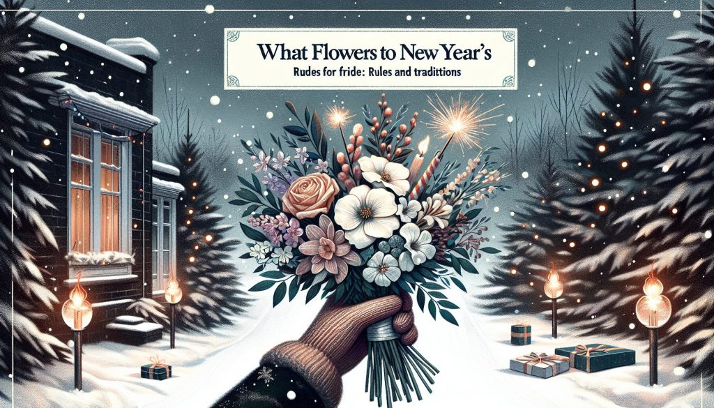 Какие цветы дарят для подруги к Новому году: правила и традиции