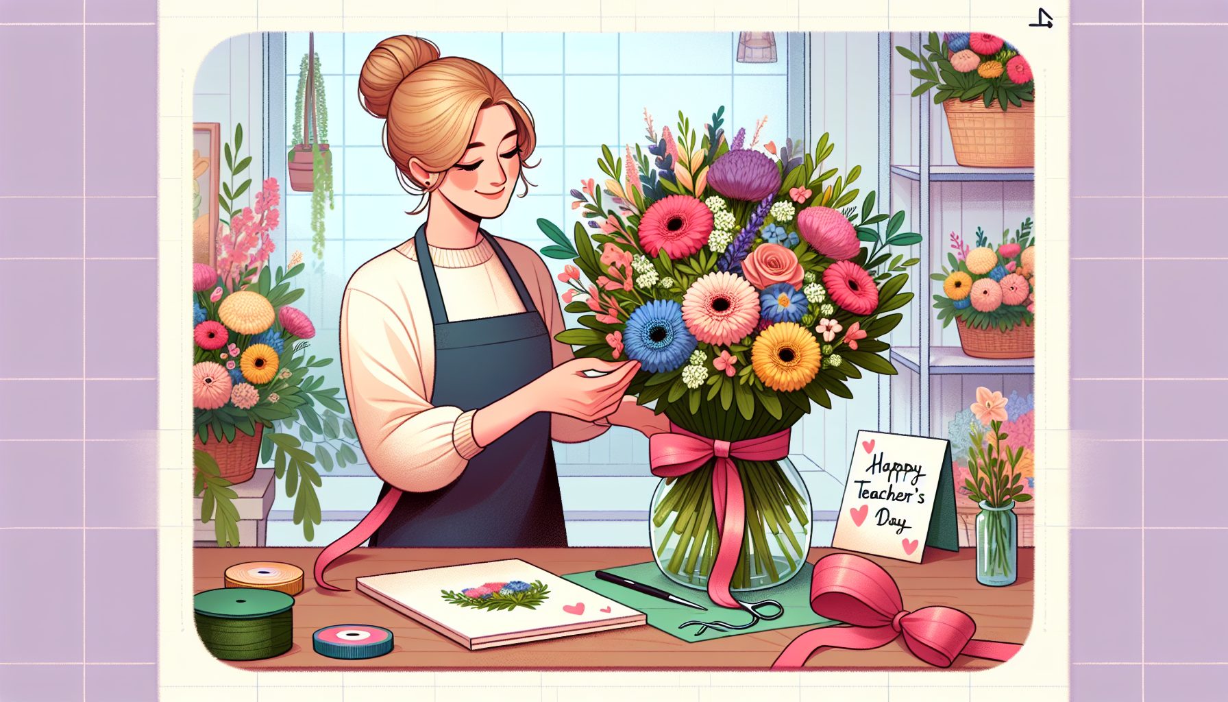 Почему доставка цветов к Дню учителя стала удобным решением