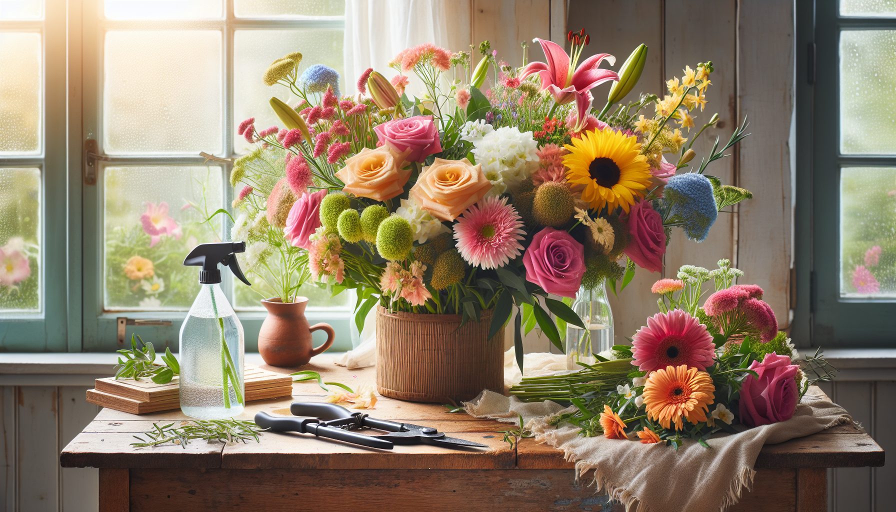 Мини-инструкция: как продлить жизнь цветам после праздника