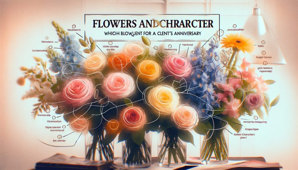 Цветы и характер: какой букет для клиента к Юбилею