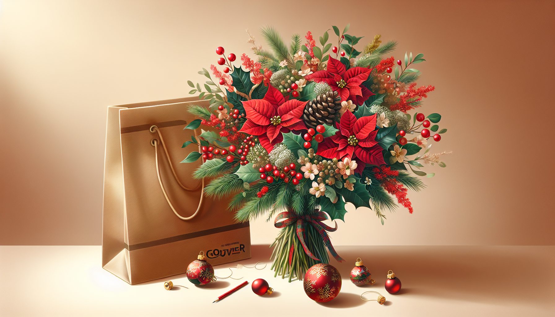 Почему рождественские букеты такие особенные