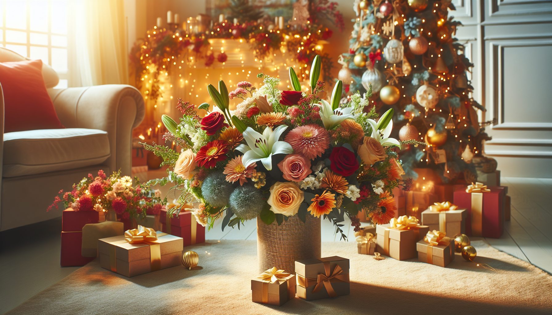 Почему цветы остаются лучшим подарком для подруги к Новому году