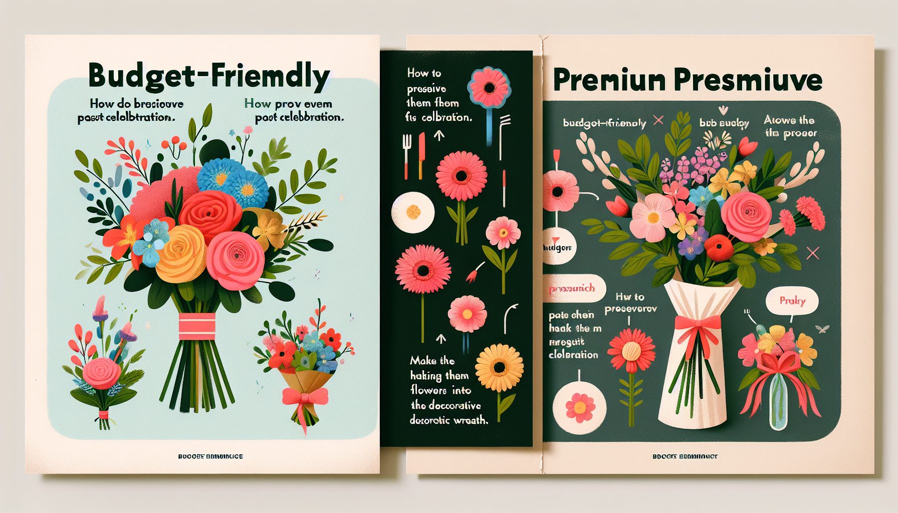 Как сохранить букет после праздника