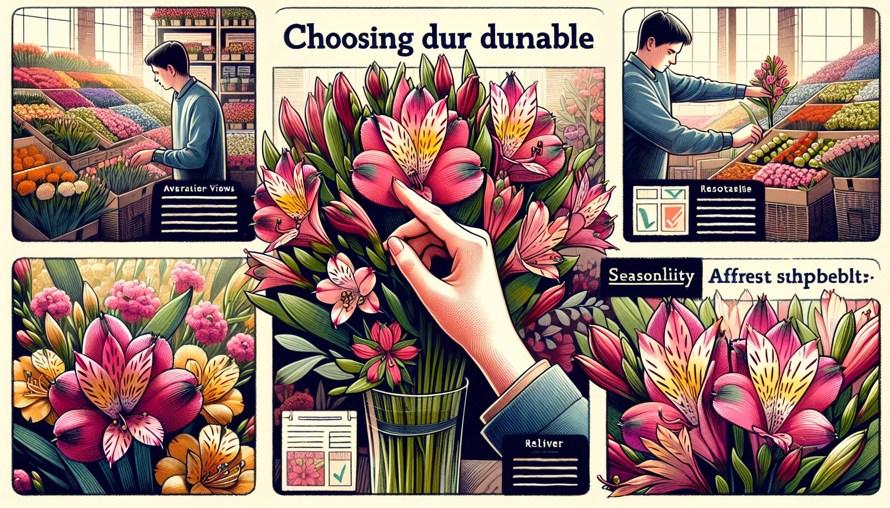 Как выбрать самые стойкие альстромерии