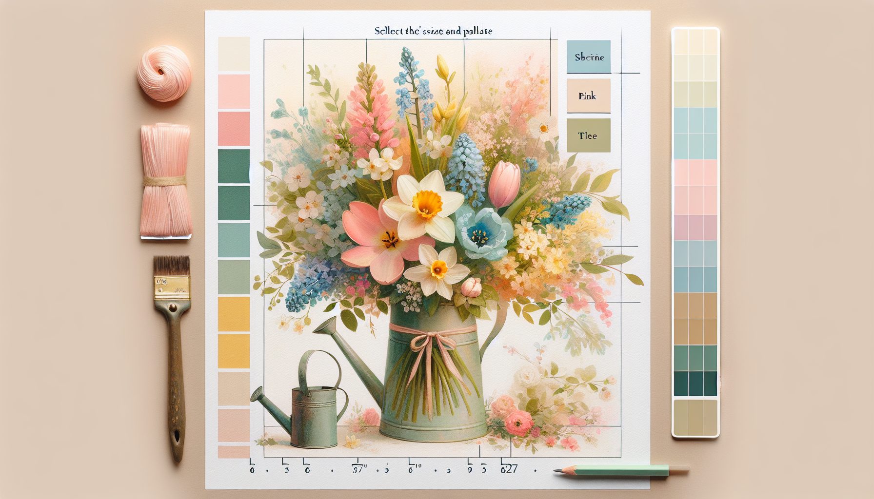 Цветовая палитра и настроение весны