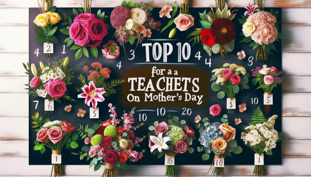 ТОП-10 букетов для педагога к Дню матери