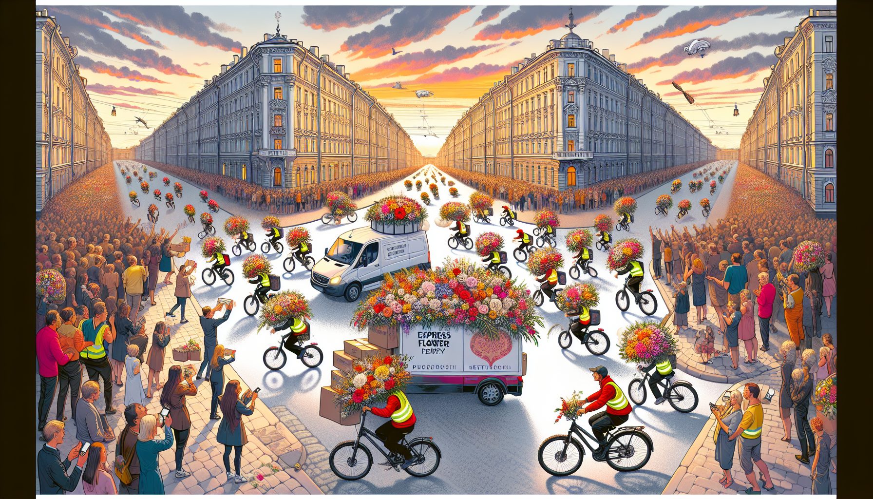 Как я впервые столкнулся с экспресс-доставкой букетов к 1 сентября