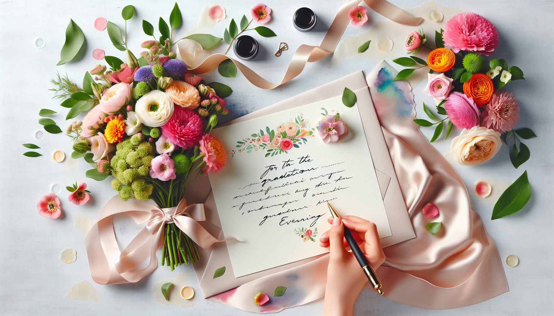 Зачем вообще писать записку к букету на Выпускной