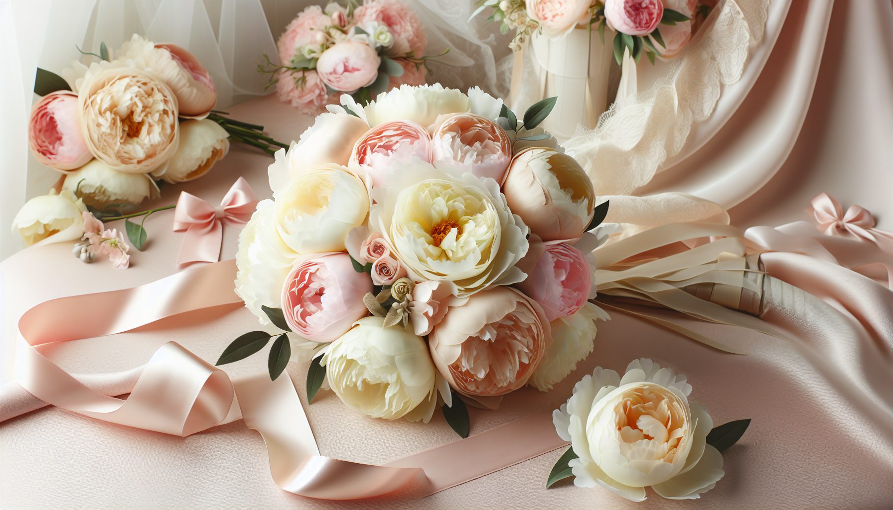 Почему пионовидные розы стали символом свадебного стиля