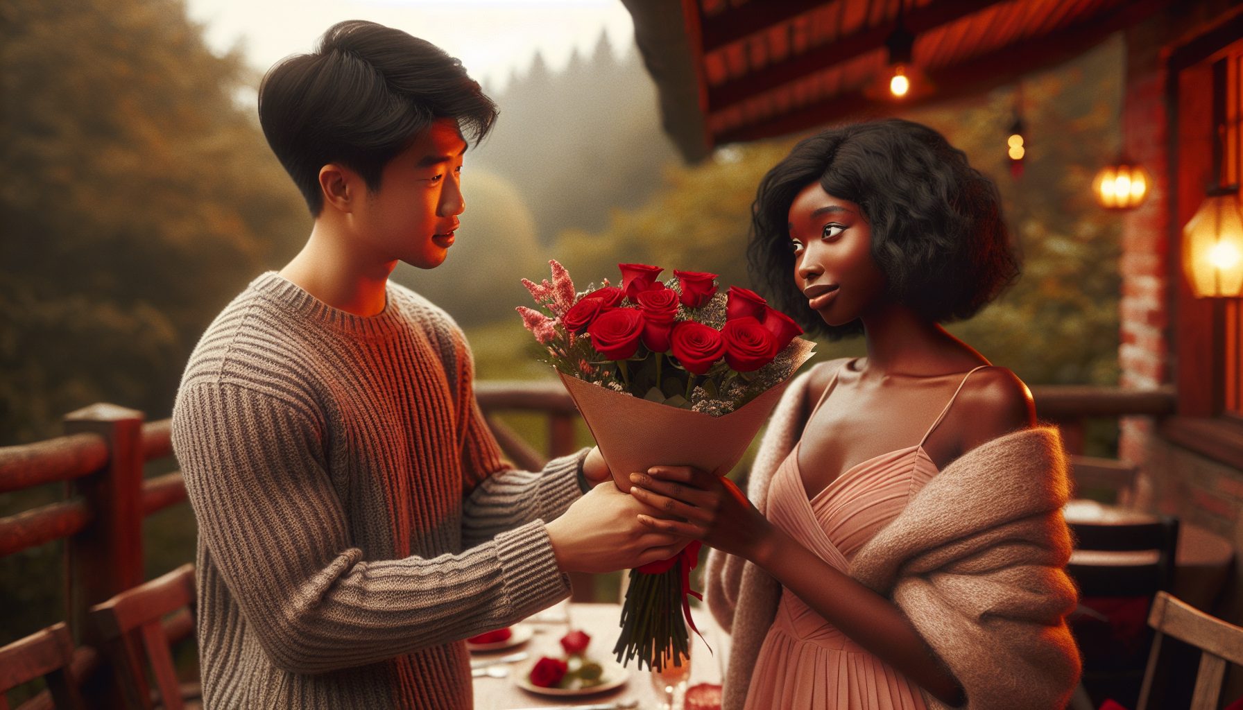 Как вручить букет к Дню Святого Валентина, чтобы всё выглядело естественно