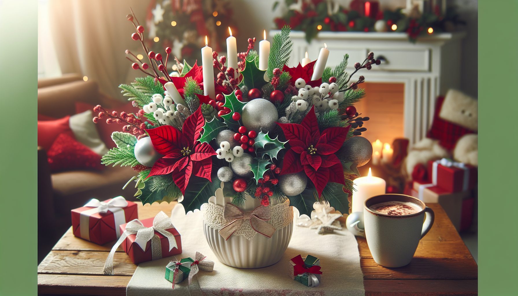 Где заказать идеальный рождественский букет