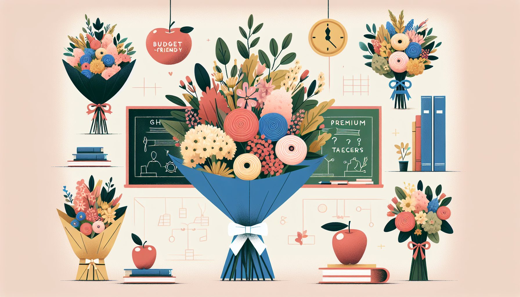 Как подобрать букет под характер учителя