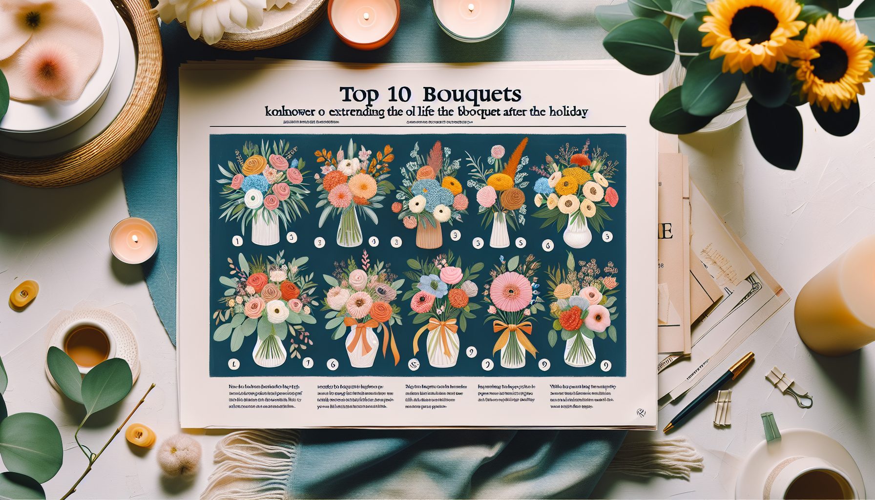 7. Как продлить жизнь букета после праздника