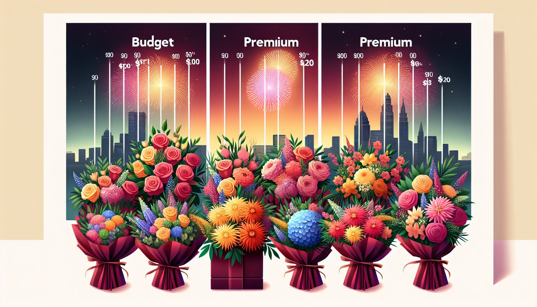 Почему сравнение букетов к Дню города — не просто каприз