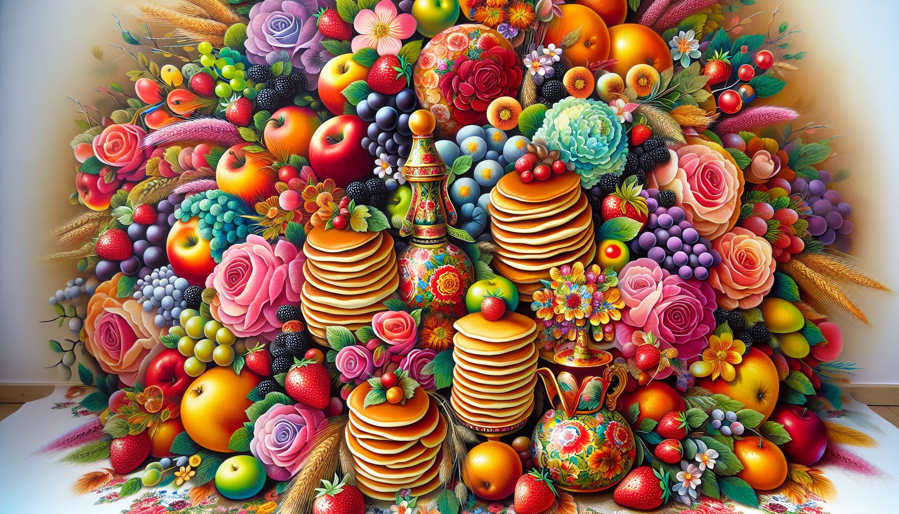 Букеты с фруктами и блинами: тренд с характером