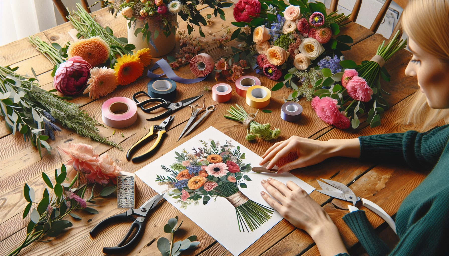 Как собрать букет своими руками (если вы решили рискнуть)