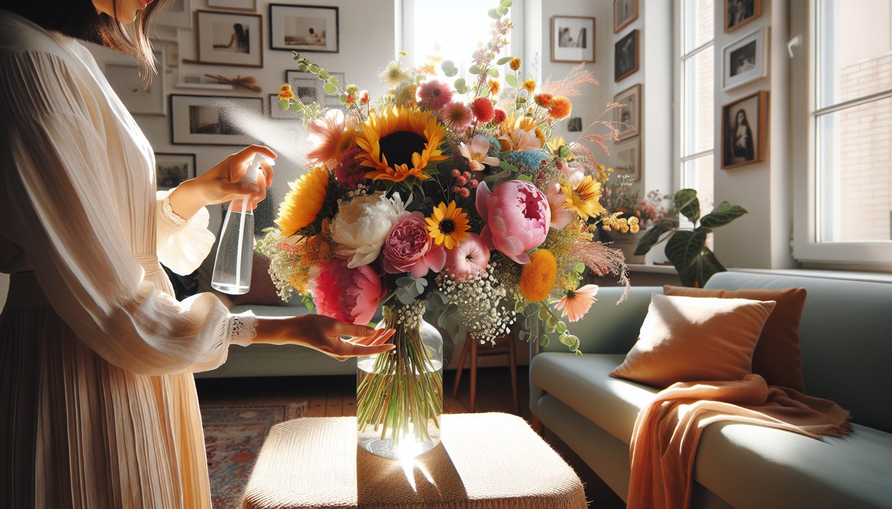 Как продлить жизнь летнему букету