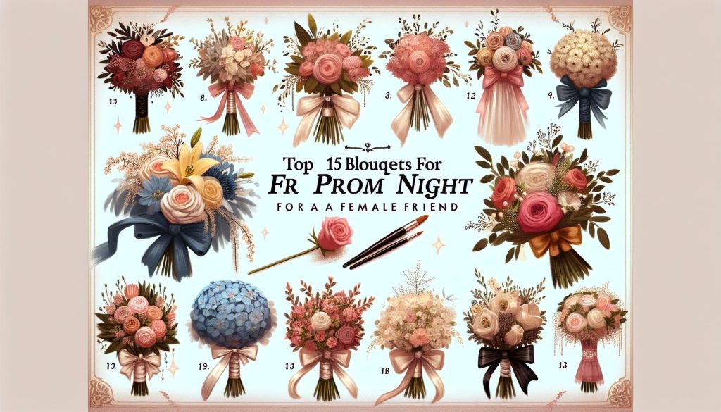 ТОП-15 букетов к Выпускному вечеру: для подруги