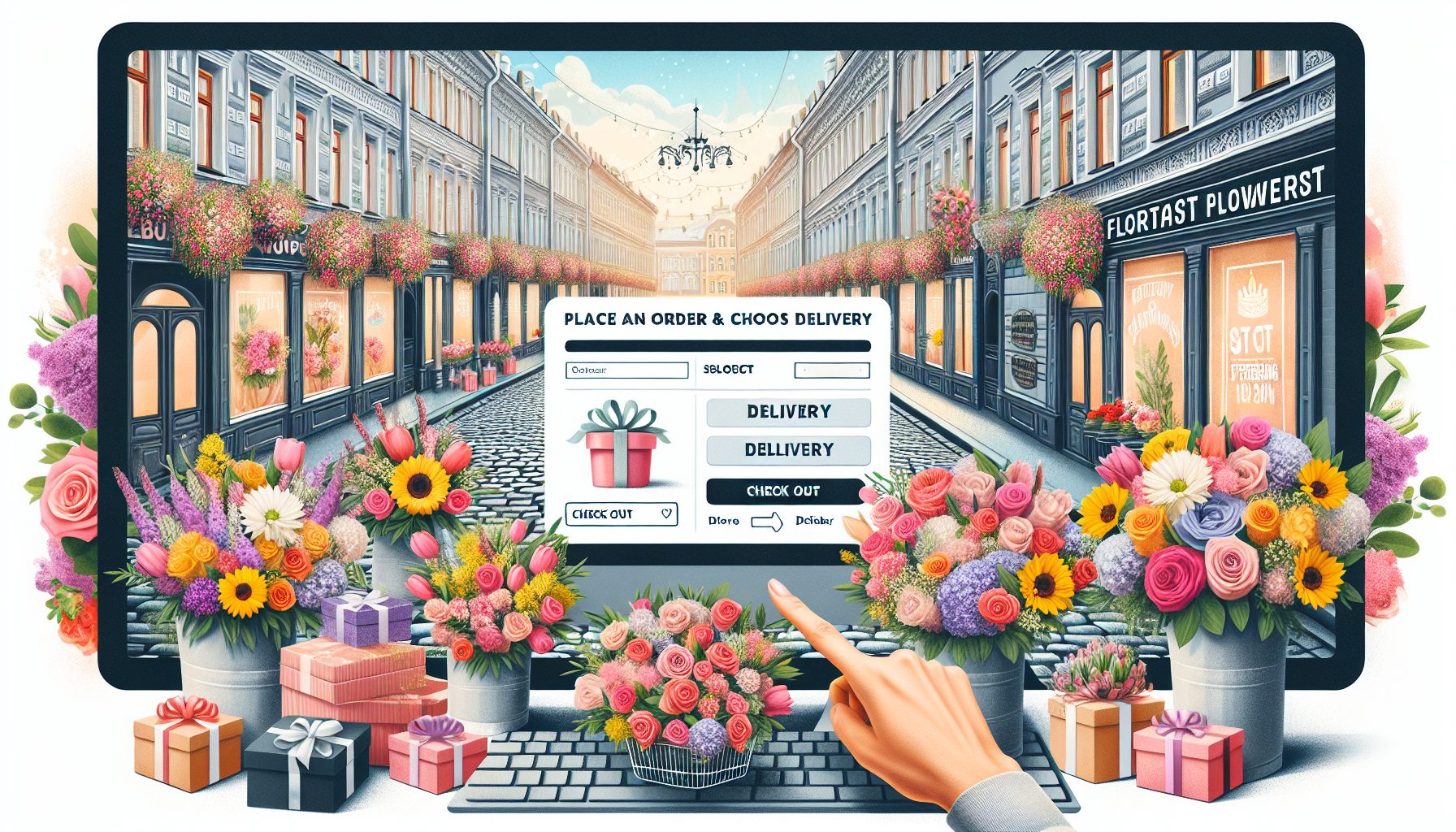 Как оформить заказ и выбрать доставку