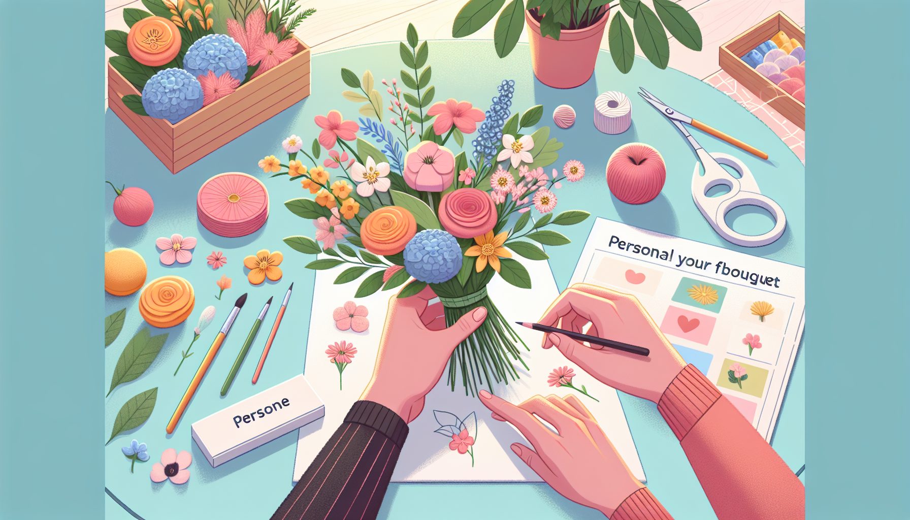 Как составить персональный букет: пошаговый план