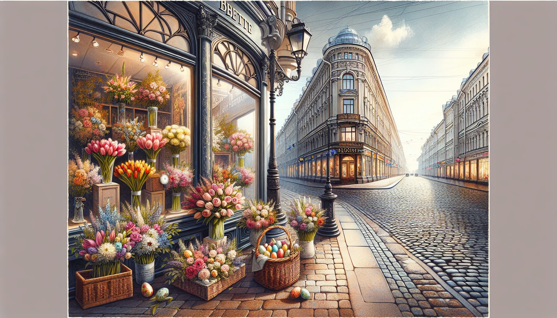 Где искать идеальные букеты в центре СПб