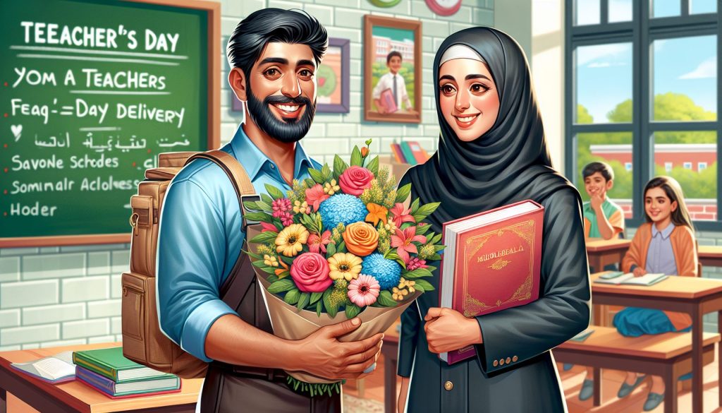 Дню учителя: готовые сценарии с букетами с курьером в тот же день