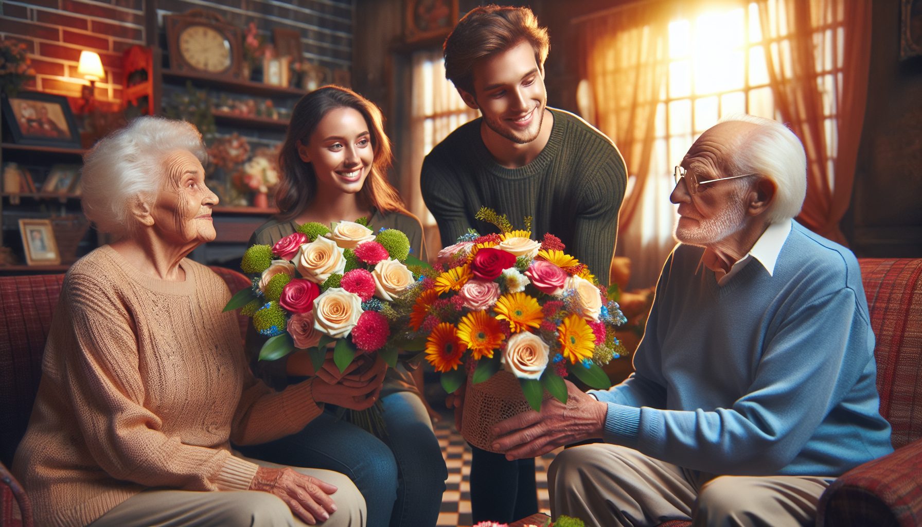 Как преподнести цветы правильно