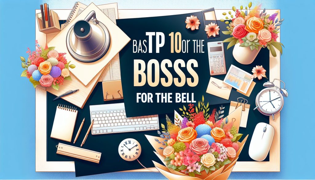 ТОП-10 букетов для начальника к Последнему звонку