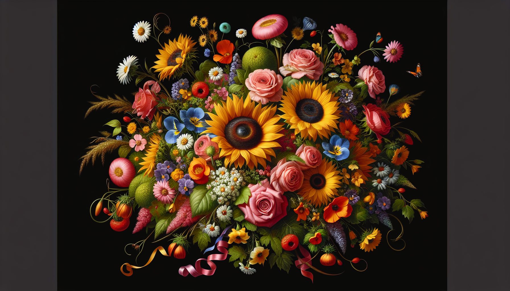 Цветочные композиции с характером