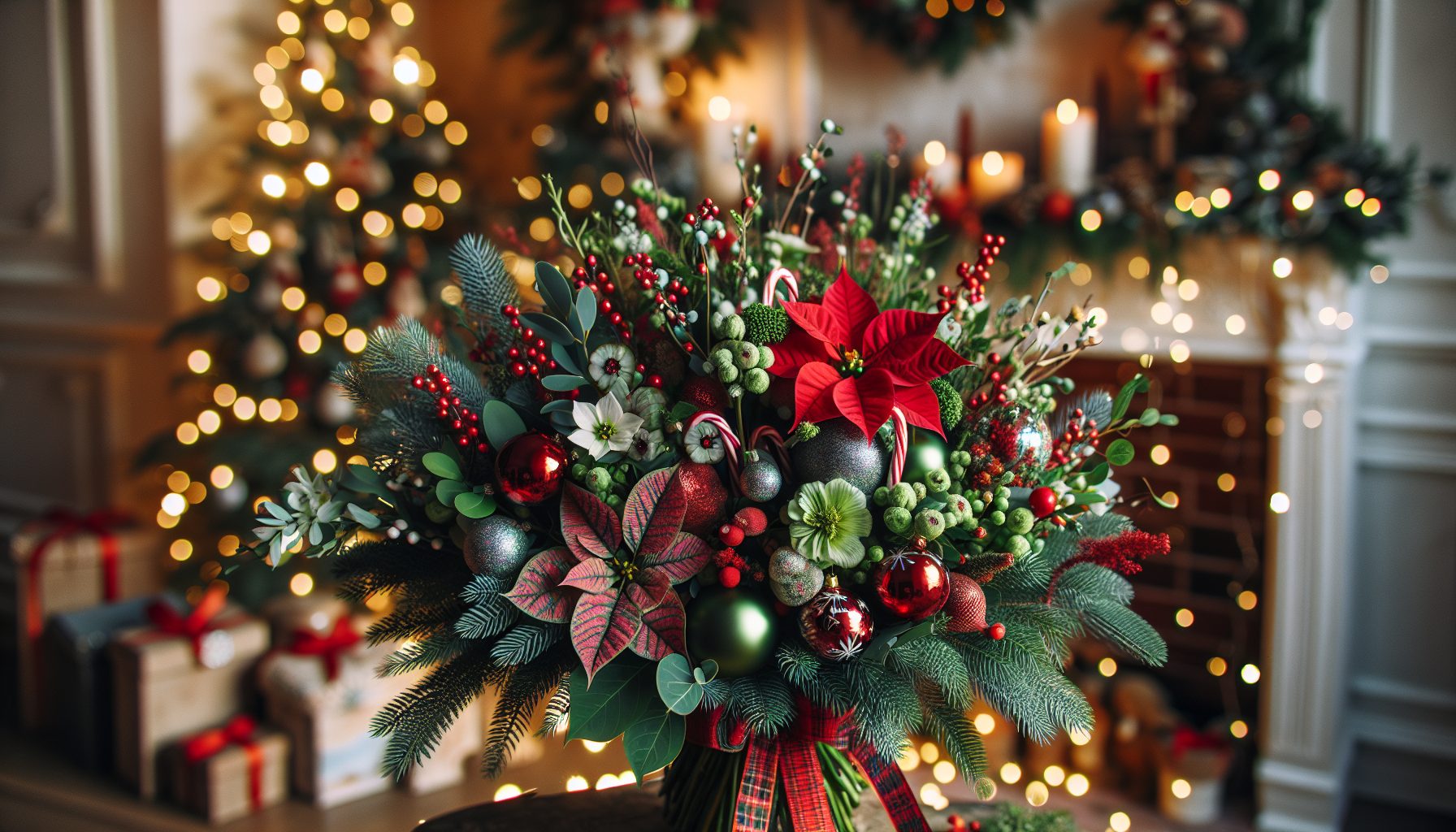 Что делает букет по-настоящему рождественским