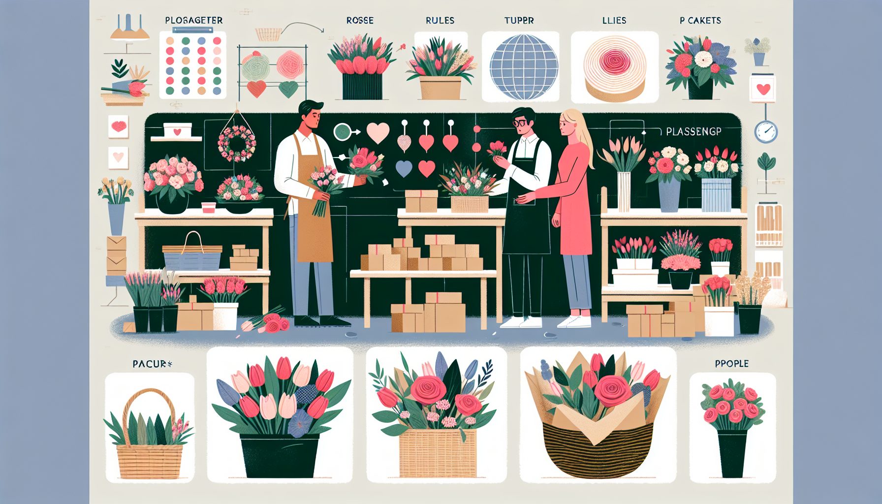 Как выбрать оформление и упаковку