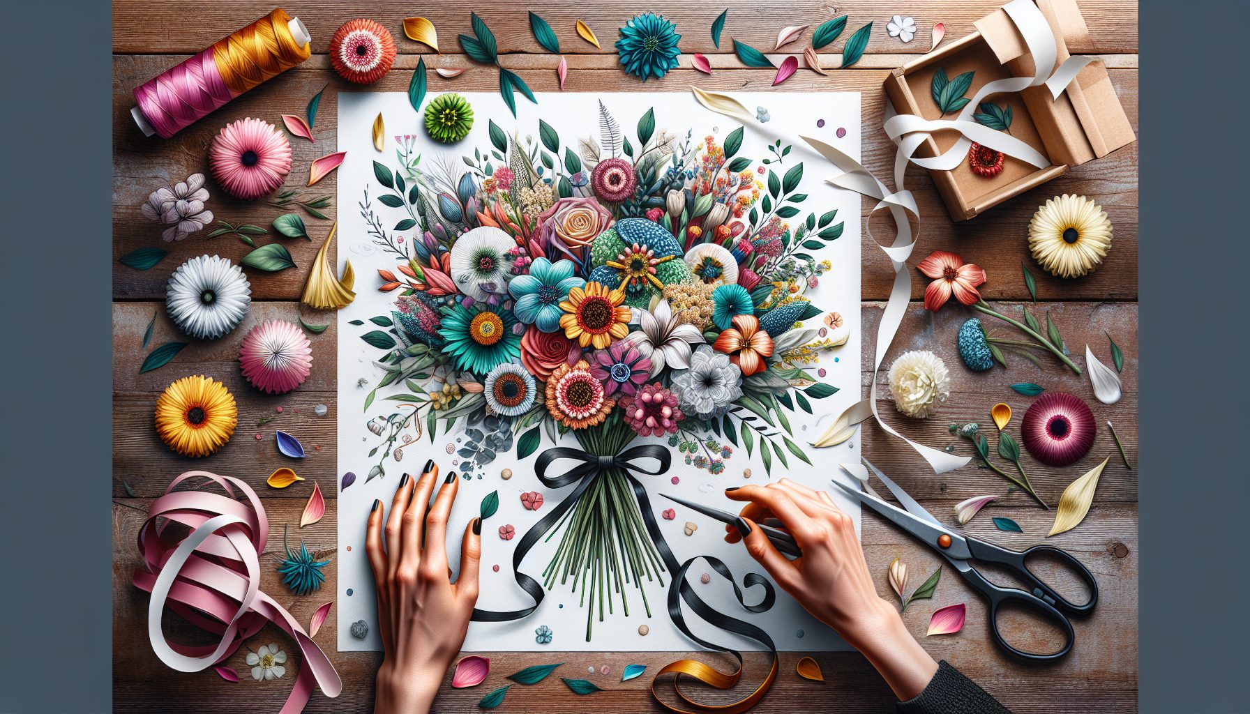 Как оформить букет, чтобы он не был «как у всех»