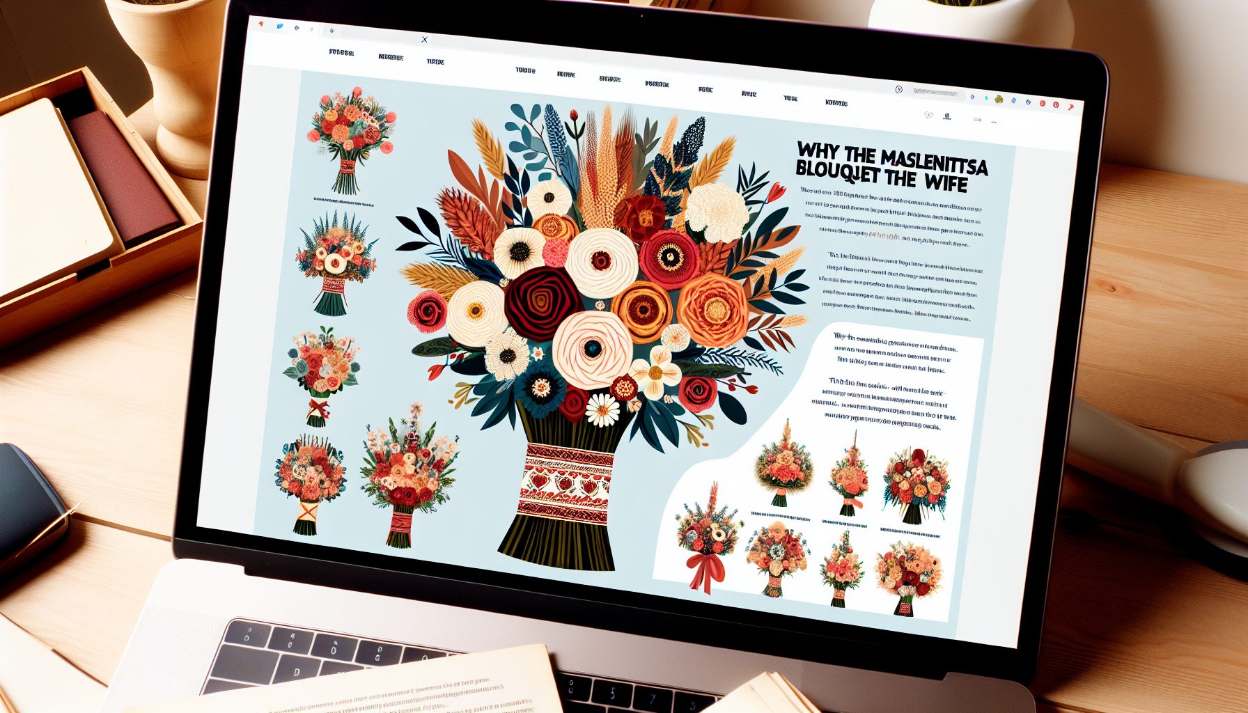 Почему букет к Масленице — не просто цветы