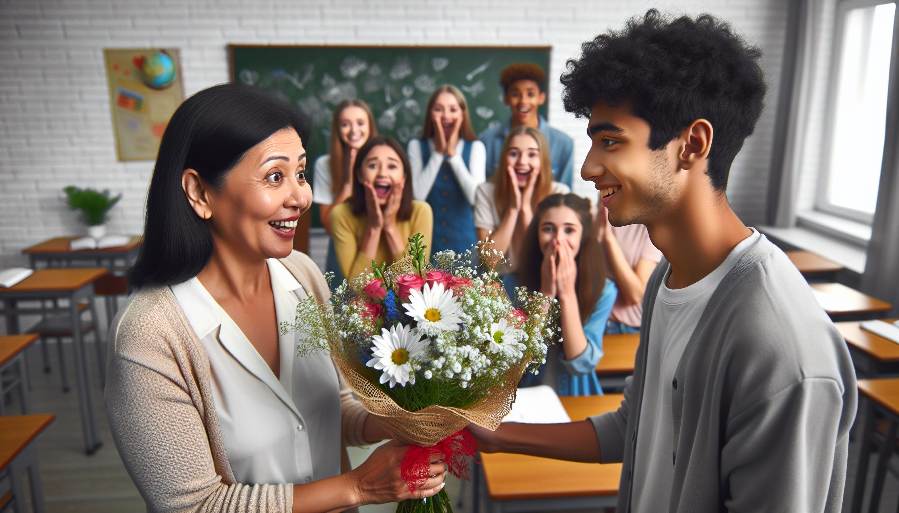 Почему букет классному руководителю — это не просто традиция