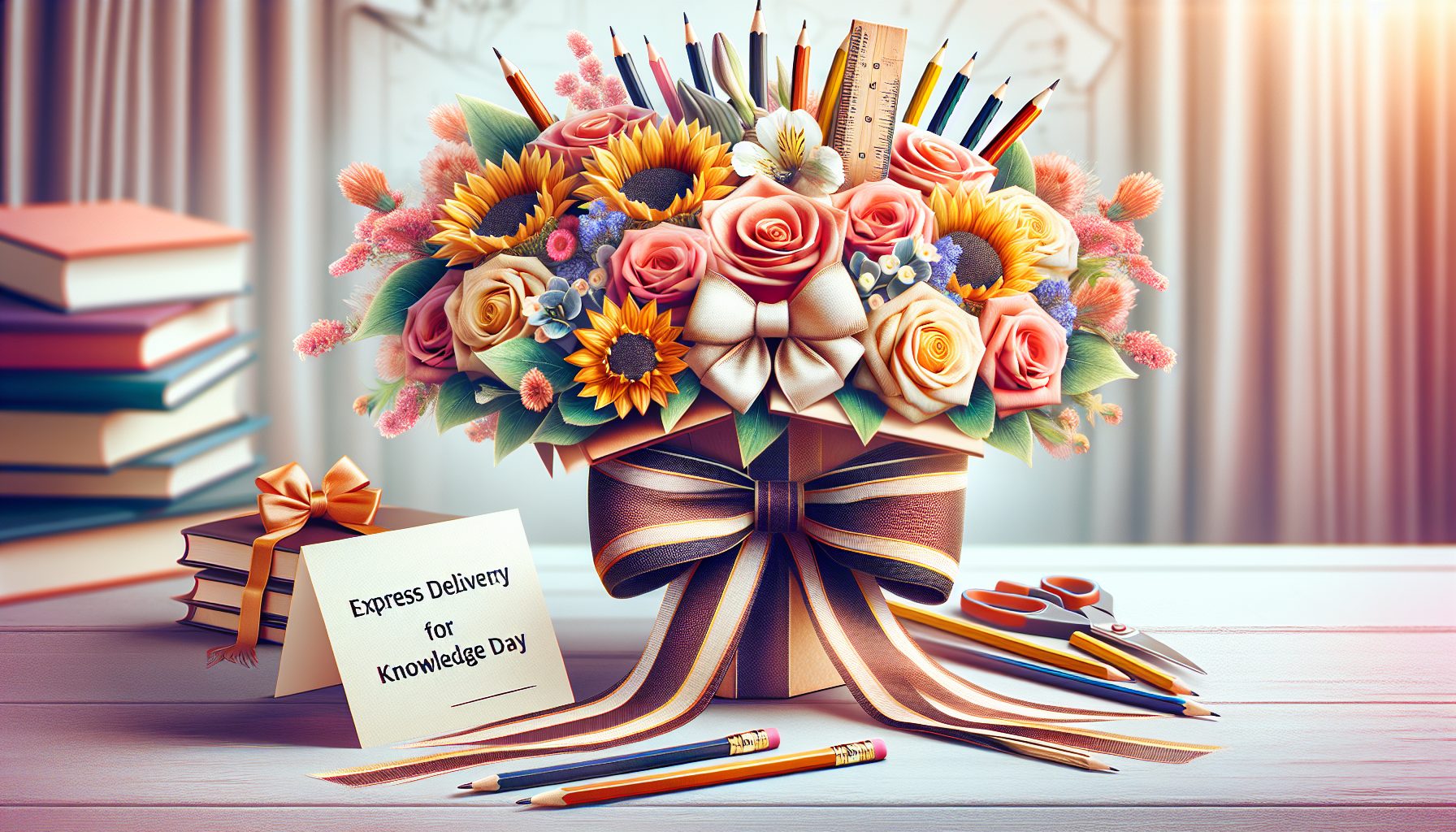 Что включают в школьный букет