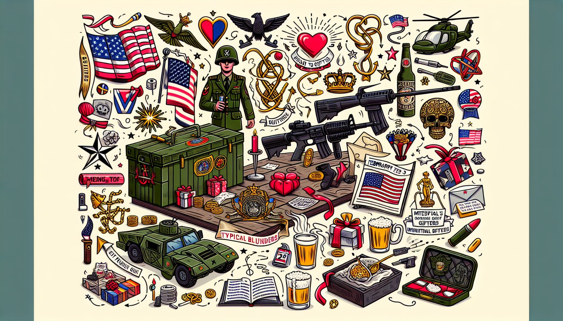 Символика армии и псевдопатриотический китч