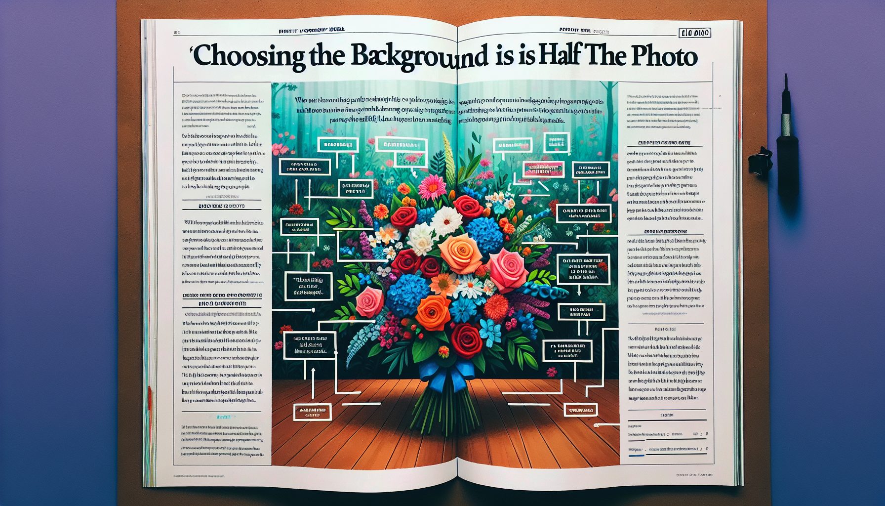 Выбор фона: не торопитесь, это половина снимка