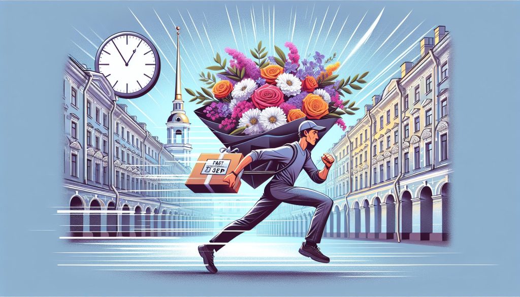 Экспресс-доставка букетов к 1 сентября в Санкт-Петербурге: реально ли?