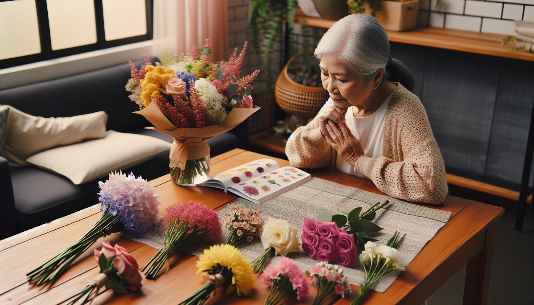 Почему выбор цветов для бабушки на годовщину — не такая простая задача