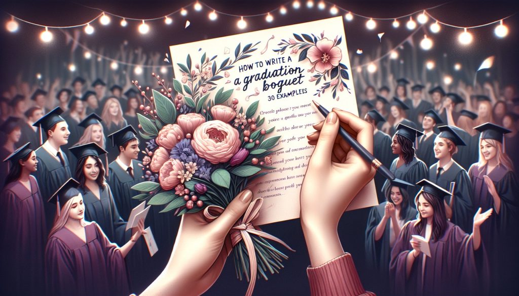 Как написать записку к букету к Выпускному вечеру: 30 примеров