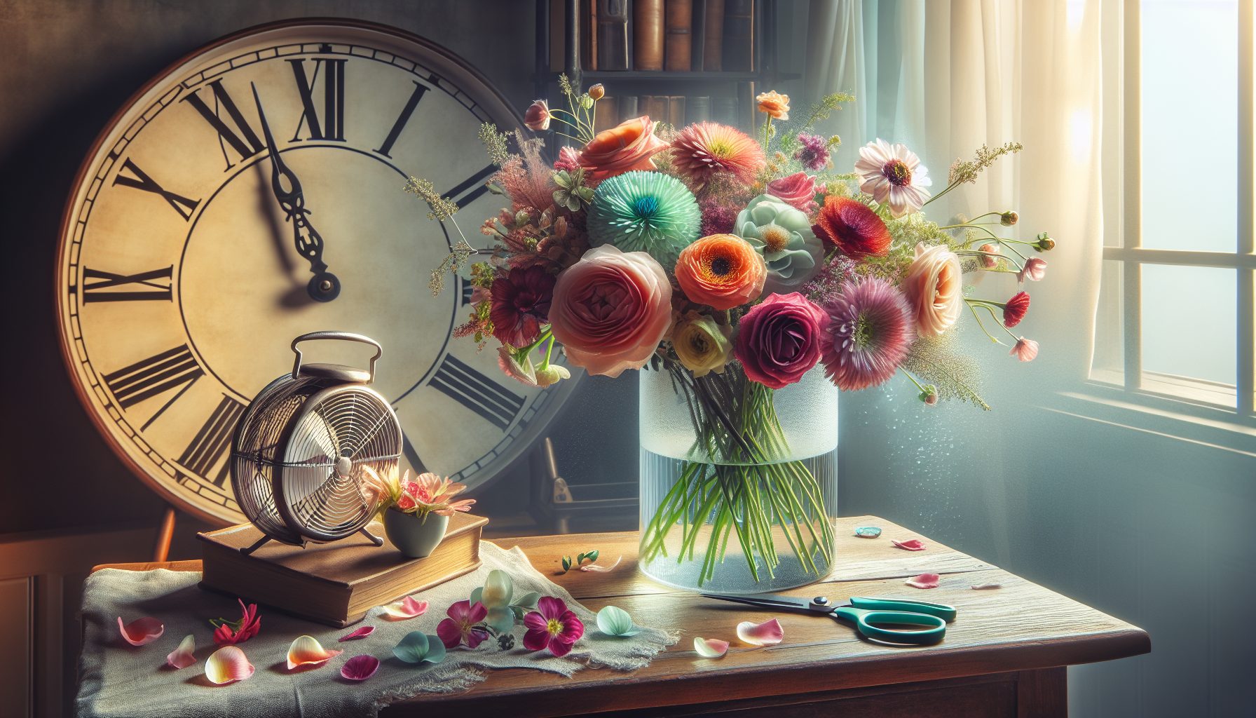 Как сохранить цветы свежими до церемонии