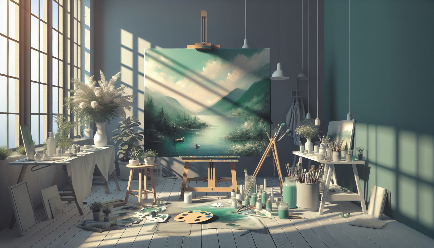 Последние штрихи и настроение дня