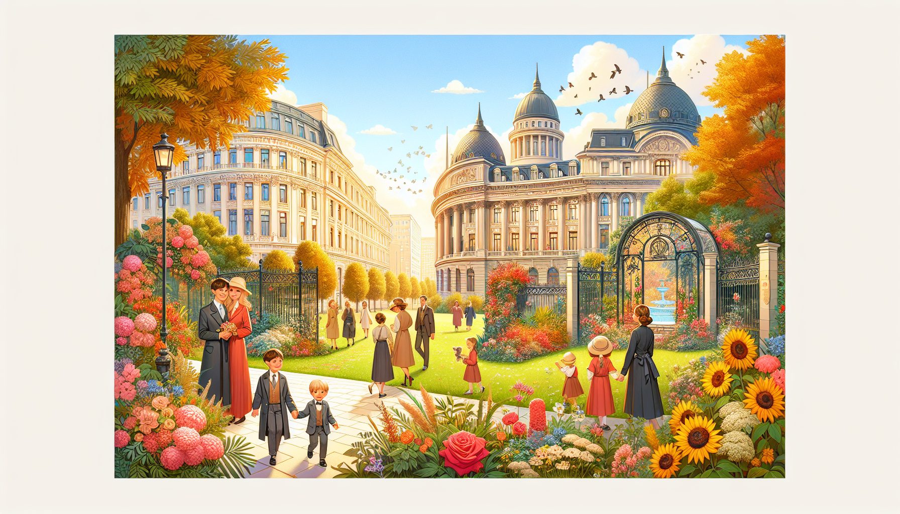 Как выбрать место для праздника — от парадной линии до уютного дворика