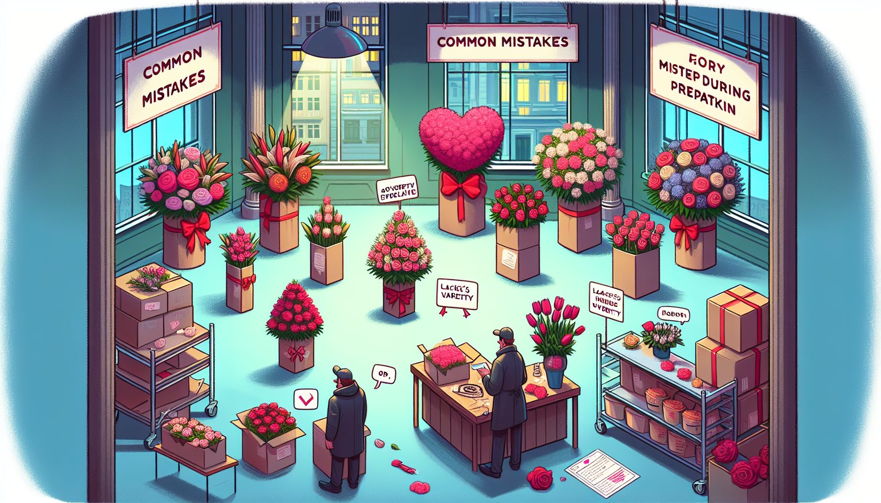 Типичные ошибки при подготовке