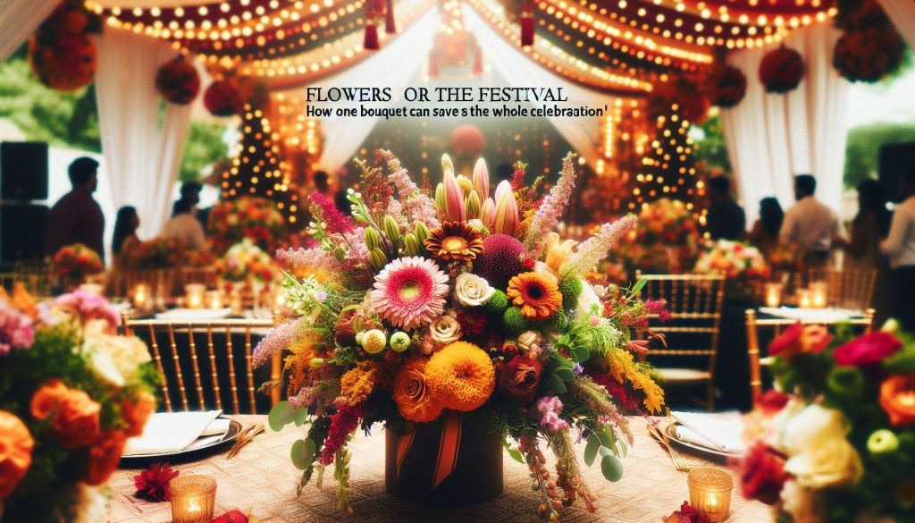 Цветы на праздник: как один букет может спасти всё торжество